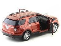 Cochesdemetal.es 2015 Ford Explorer Granate 1:18 Motor Max 73186