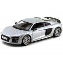 Cochesdemetal.es 2015 Audi R8 Plus Gris Metalizado 1:18 Maisto Premiere 36213