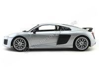 Cochesdemetal.es 2015 Audi R8 Plus Gris Metalizado 1:18 Maisto Premiere 36213