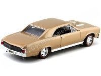 Cochesdemetal.es 1967 Chevrolet Chevelle SS 396 Metallic Gold 1:18 Motor Max 73104