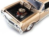 Cochesdemetal.es 1967 Chevrolet Chevelle SS 396 Metallic Gold 1:18 Motor Max 73104