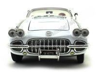 Cochesdemetal.es 1958 Chevrolet Corvette Convertible Blanco 1:18 Motor Max 73109