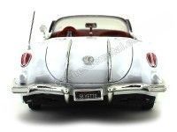 Cochesdemetal.es 1958 Chevrolet Corvette Convertible Blanco 1:18 Motor Max 73109