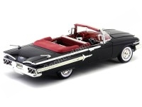 Cochesdemetal.es 1960 Chevrolet Impala Cabriolet Negro 1:18 Motor Max 73110