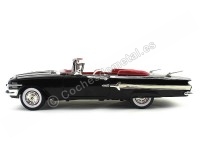Cochesdemetal.es 1960 Chevrolet Impala Cabriolet Negro 1:18 Motor Max 73110