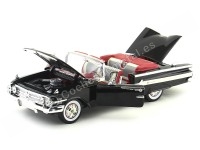 Cochesdemetal.es 1960 Chevrolet Impala Cabriolet Negro 1:18 Motor Max 73110