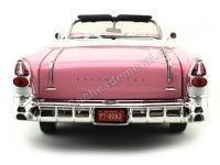 Cochesdemetal.es 1957 Buick Roadmaster Rosa-Blanco 1:18 Motor Max 73152