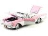 Cochesdemetal.es 1957 Buick Roadmaster Rosa-Blanco 1:18 Motor Max 73152