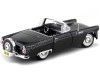 Cochesdemetal.es 1956 Ford Thunderbird Convertible Negro 1:18 Motor Max 73173