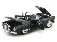 Cochesdemetal.es 1956 Ford Thunderbird Convertible Negro 1:18 Motor Max 73173