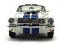 Cochesdemetal.es 1966 Ford Mustang Shelby GT350 Blanco 1:18 Shelby Collectibles 160