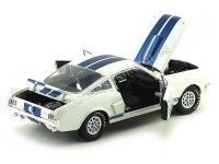 Cochesdemetal.es 1966 Ford Mustang Shelby GT350 Blanco 1:18 Shelby Collectibles 160