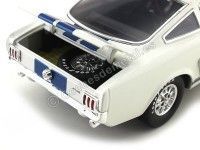 Cochesdemetal.es 1966 Ford Mustang Shelby GT350 Blanco 1:18 Shelby Collectibles 160