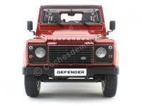 Cochesdemetal.es 1983 Land Rover Defender 110 Firenze Red Metallic 1:18 Dorlop 1810