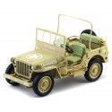 Cochesdemetal.es 1943 Jeep Willys Casablanca Arena del Desierto 1:18 Triple-9 1800140