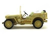 Cochesdemetal.es 1943 Jeep Willys Casablanca Arena del Desierto 1:18 Triple-9 1800140