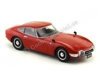 Cochesdemetal.es 1967 Toyota 2000 GT Rojo 1:18 Triple-9 1800184