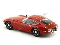 Cochesdemetal.es 1967 Toyota 2000 GT Rojo 1:18 Triple-9 1800184