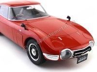 Cochesdemetal.es 1967 Toyota 2000 GT Rojo 1:18 Triple-9 1800184