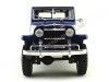 Cochesdemetal.es 1955 Jeep Willys Station Wagon Azul-Blanco 1:18 Lucky Diecast 92858