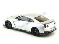 Cochesdemetal.es 2017 Nissan Skyline GT-R R35 Gris 1:18 Triple-9 1800199