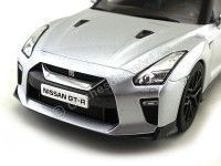 Cochesdemetal.es 2017 Nissan Skyline GT-R R35 Gris 1:18 Triple-9 1800199