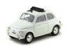 Cochesdemetal.es 1968 Fiat 500 L Blanco 1:16 Bburago 12035