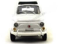 Cochesdemetal.es 1968 Fiat 500 L Blanco 1:16 Bburago 12035