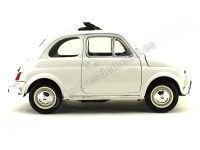 Cochesdemetal.es 1968 Fiat 500 L Blanco 1:16 Bburago 12035