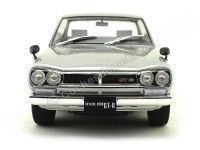 Cochesdemetal.es 1971 Nissan Skyline 2000 GT-R (KPGC10) Gris 1:18 Triple-9 1800180