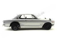 Cochesdemetal.es 1971 Nissan Skyline 2000 GT-R (KPGC10) Gris 1:18 Triple-9 1800180