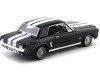 Cochesdemetal.es 1964 Ford Mustang 1-2 Coupe Negro/Blanco 1:18 Motor Max 73164