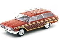 Cochesdemetal.es 1960 Ford Country Squire Rojo 1:18 MC Group 18074