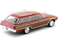 Cochesdemetal.es 1960 Ford Country Squire Rojo 1:18 MC Group 18074