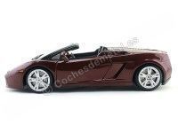 Cochesdemetal.es 2000 Lamborghini Gallardo Spyder Granate Metalizado 1:18 Maisto 31136