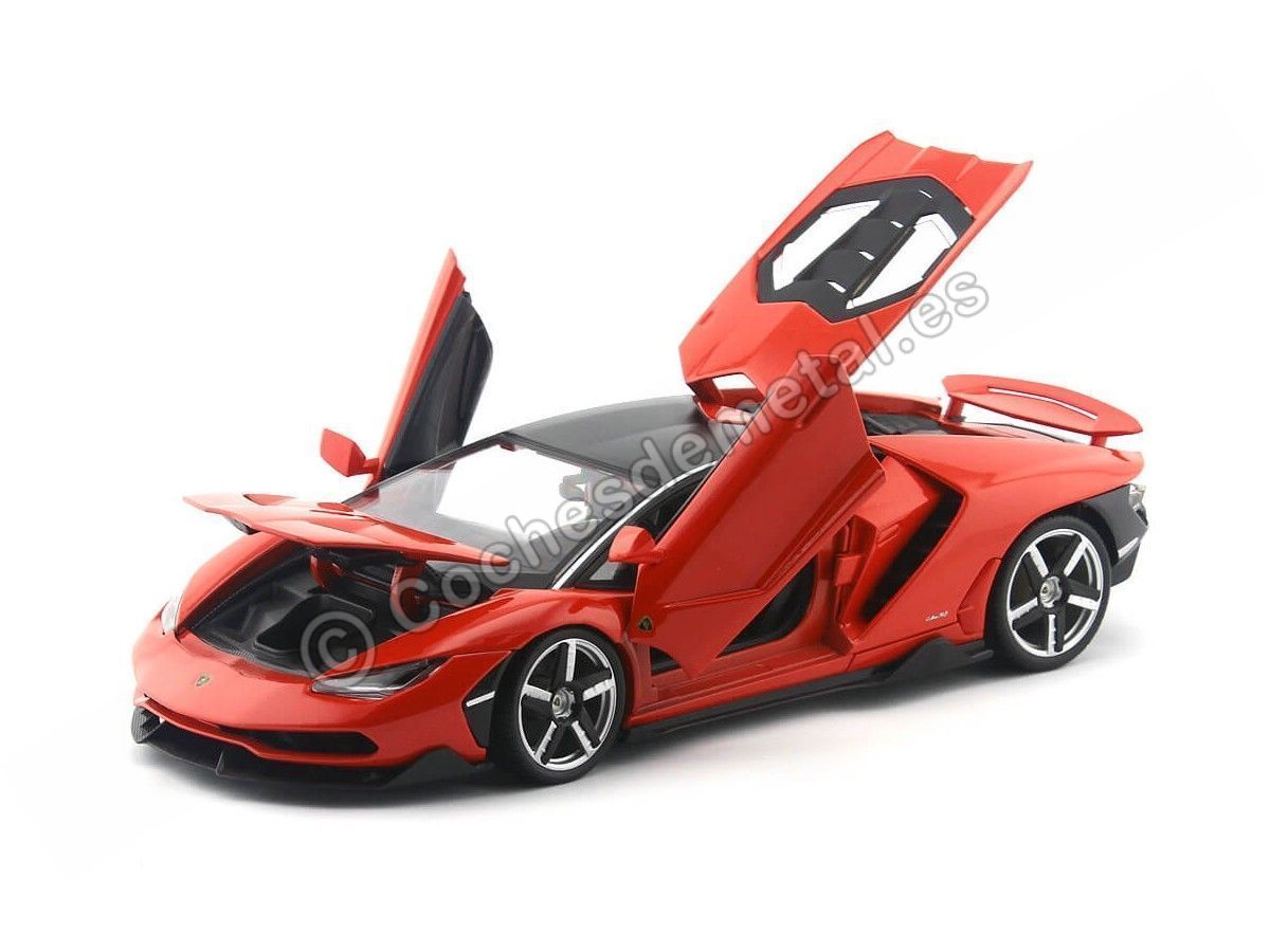 Lamborghini Centenario rojo escala a 1/18 por Maisto 31386