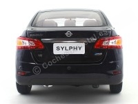 Cochesdemetal.es 2012 Nissan Sentra Sylphy Metallic Black 1:18 Paudi Models 2266