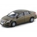 Cochesdemetal.es 2012 Nissan Sentra Sylphy Metallic Gold 1:18 Paudi Models 2266