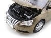 Cochesdemetal.es 2012 Nissan Sentra Sylphy Metallic Gold 1:18 Paudi Models 2266