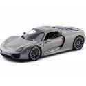 Cochesdemetal.es 2013 Porsche 918 Spyder Hard-Top Gris 1:18 Welly 18051