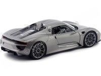 Cochesdemetal.es 2013 Porsche 918 Spyder Hard-Top Gris 1:18 Welly 18051