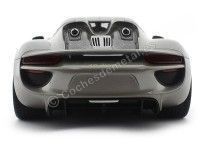 Cochesdemetal.es 2013 Porsche 918 Spyder Hard-Top Gris 1:18 Welly 18051