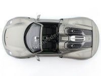 Cochesdemetal.es 2013 Porsche 918 Spyder Convertible Gris 1:18 Welly 18051