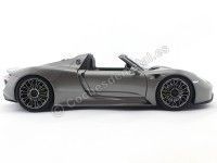 Cochesdemetal.es 2013 Porsche 918 Spyder Convertible Gris 1:18 Welly 18051