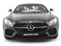 Cochesdemetal.es 2015 Mercedes-Benz AMG GT C190 V8 Turbo Negro 1:18 Maisto 31398 36204