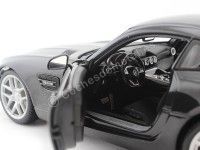 Cochesdemetal.es 2015 Mercedes-Benz AMG GT C190 V8 Turbo Negro 1:18 Maisto 31398 36204