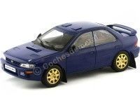 Cochesdemetal.es 1996 Subaru Impreza STi Street Legal WRX Azul 1:18 Sun Star 5512