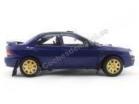 Cochesdemetal.es 1996 Subaru Impreza STi Street Legal WRX Azul 1:18 Sun Star 5512