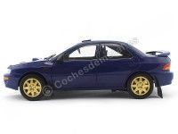 Cochesdemetal.es 1996 Subaru Impreza STi Street Legal WRX Azul 1:18 Sun Star 5512