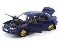 Cochesdemetal.es 1996 Subaru Impreza STi Street Legal WRX Azul 1:18 Sun Star 5512